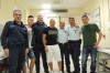 Alcuni membri del gruppo Avis  Polizia Penitenziaria con il consigliere Enrico Berti