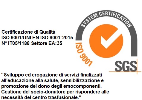 ISO 9001 / UNI EN ISO 9001:2015