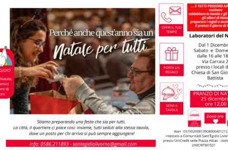 Locandina S.Egidio Pranzo solidale